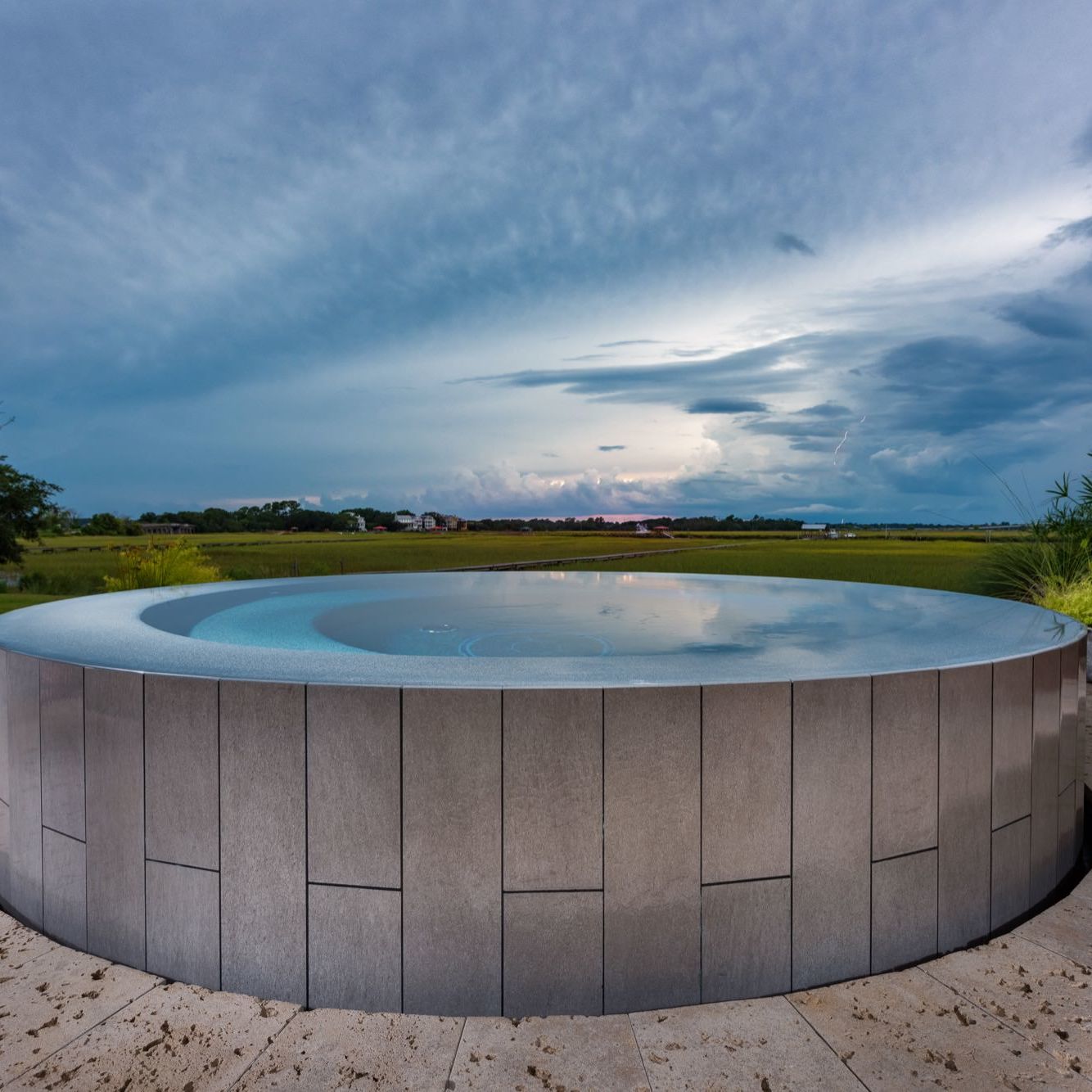 charleston pool builder perimeter overflow spa design 1